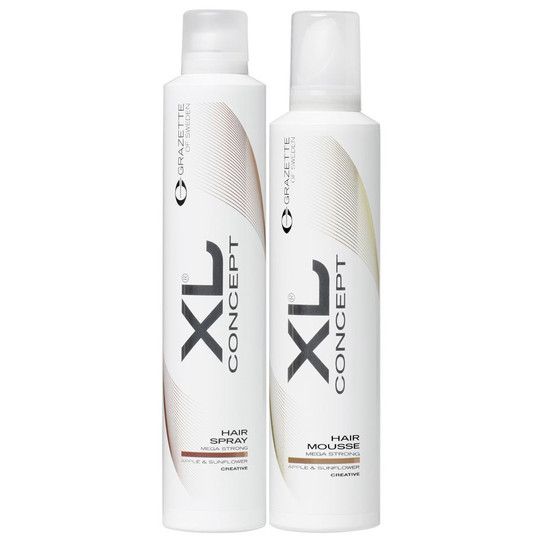 Grazette XL Concept Mega Strong Hairspray + Hairmousse