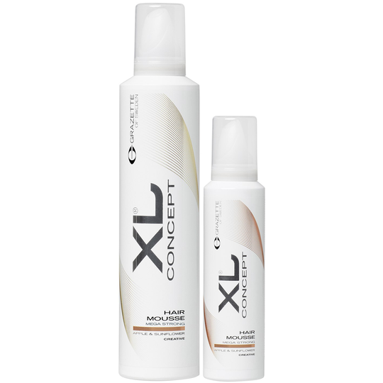 Grazette XL Concept Hairmousse Mega Strong Paket