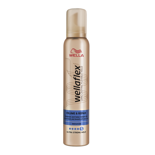 Wella Styling Wellaflex Mousse Volume & Repair Ultra Strong 200 g