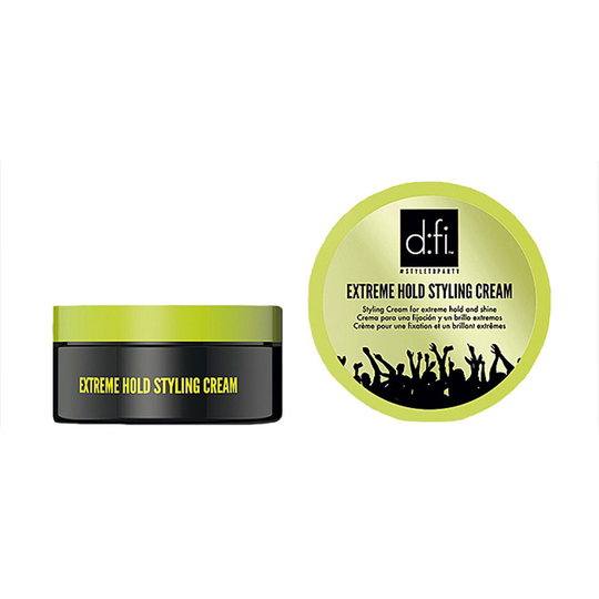 Extreme Hold Styling Cream x 2, d:fi Hiustenhoito