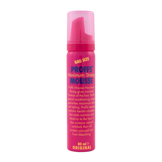 PROFFS STYLING Original Maximum Strong Mousse Bag Size 80 ml